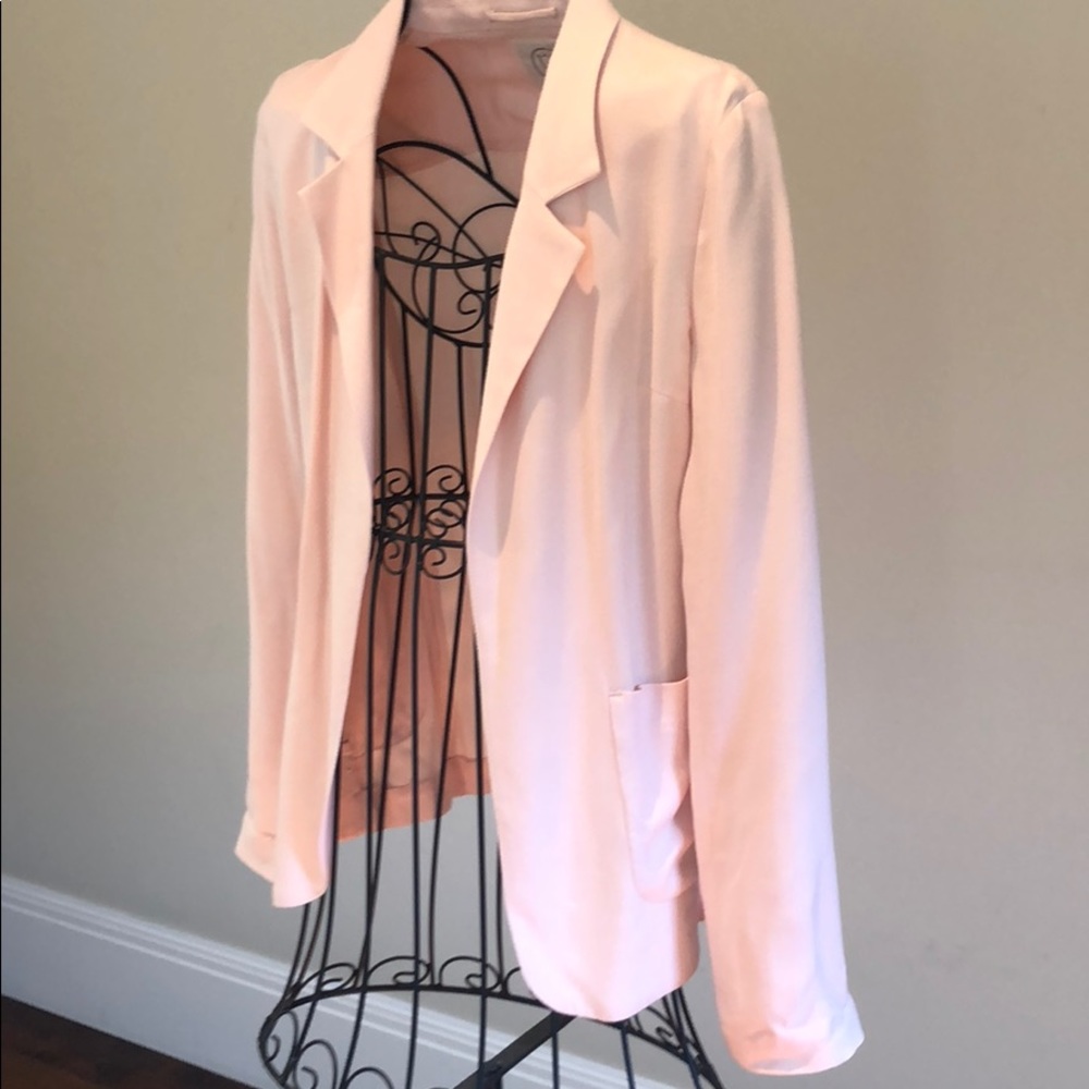 Aritzia Talula Pink Blazer